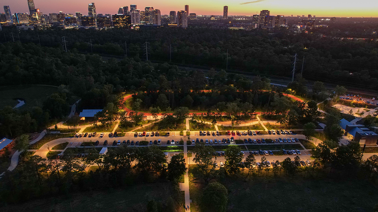 memorial park running complex